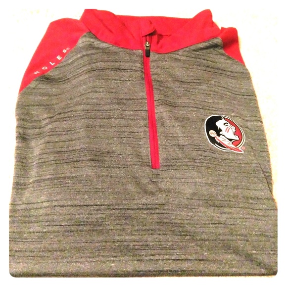 Levelwear Tops - FSU Florida State Seminoles LS Zip Size M